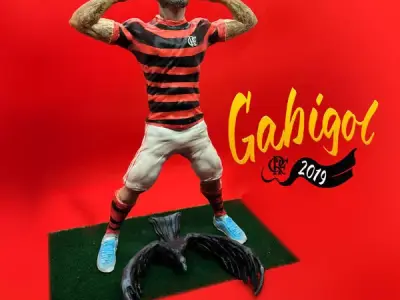 Gabigol na libertadores 2019 Free 3D print model