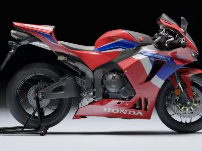Honda CBR 600RR 2021 Low-poly 3D model