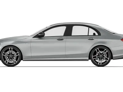 Mercedes-Benz E53 AMG 2021 3D model