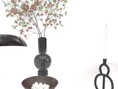 Dining set 08 3D model