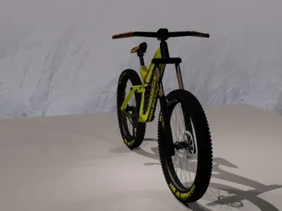 Mountain Bike v2 3D model