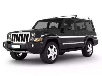 Jeep Commander SUV 3D model