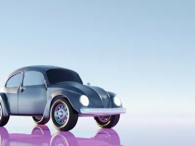 Volkswagen The Beetle 3D model