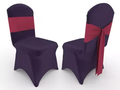 Banquet Chair 60 3D model
