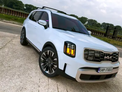 2025 Kia Telluride S 3D model