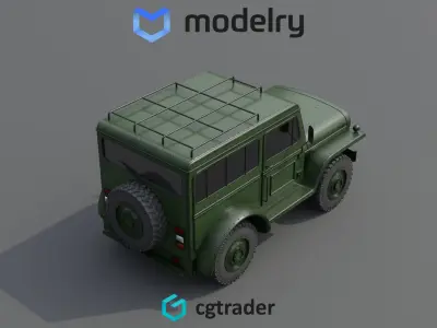 SUV Car 3D model purchase