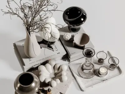 decorative set 125 3D model