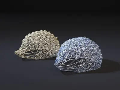 Hedgehog figurines 3D print model