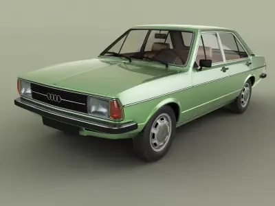 Audi 80 Typ82 3D model