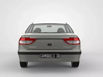 Renault Megane 1 Phase 2 3D model