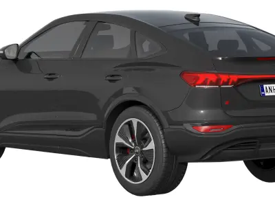 Audi Q6 Sportback e-tron 2025 3D model