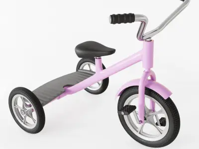 Children bicycle  3D model