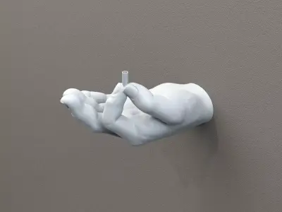 Incense Holder Printable Wall Art 3D print model