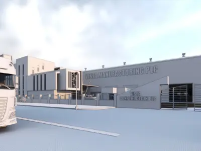 Factory Shade  3D model