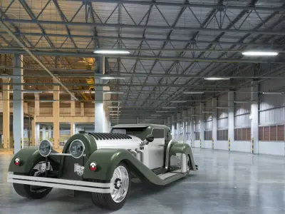 classic car 3D model