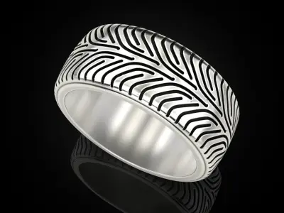 Car tires ring protector version 6 3D print model