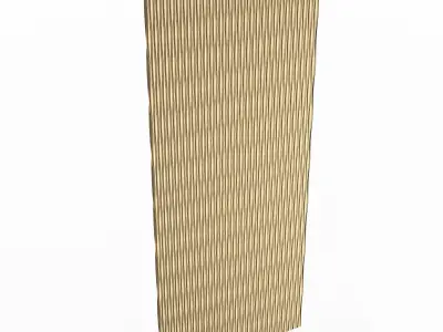 3D Wall Panel 01 Low-poly 3D model