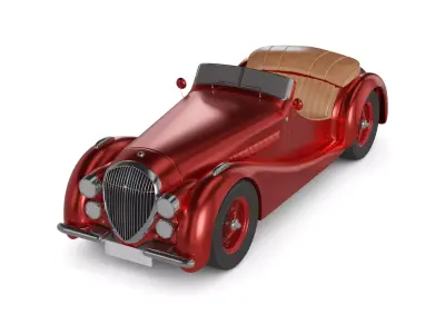 Convertible Car 3D model