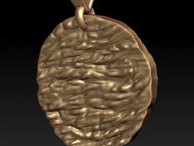 Horoscope Gemini pendant 3D print model