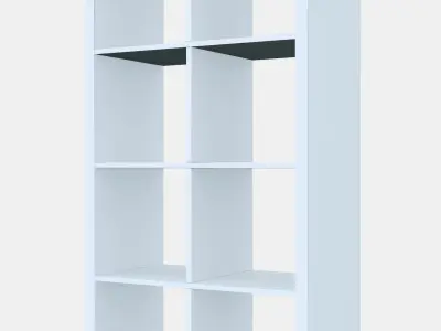 KALLAX Shelving unit Low-poly 3D model