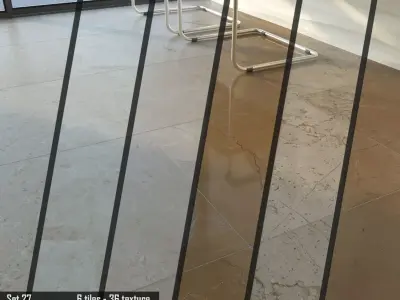 TUREX INTERNATIONAL Marble Tiles Set 3D model