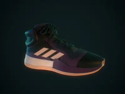 Adidas Marquee Boost Low-poly 3D model