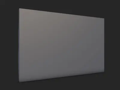 Stone Wall Modular Kit Asset 3D model