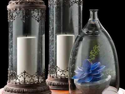 Decorative set 38 3D model