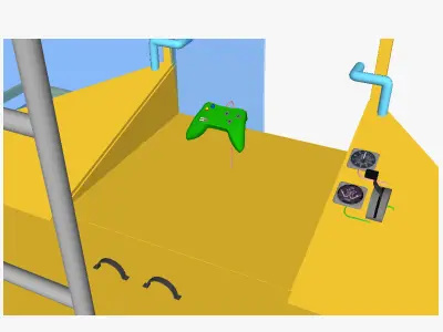 AT minivan IC 3D model