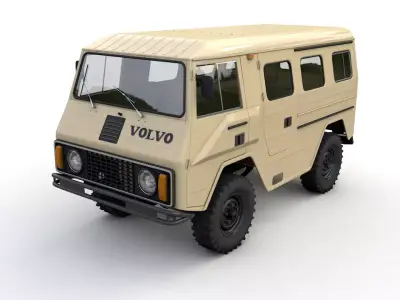 VOLVO LAPLANDER C202 1977 3D model