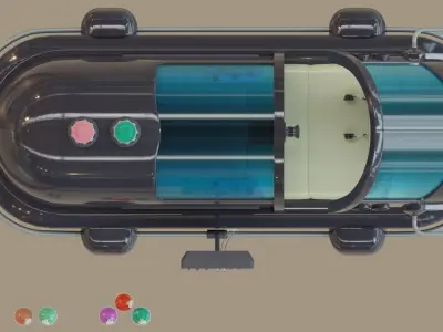 Medical Pod 3D model