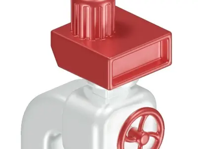 Engineering Milling Toy 3D model