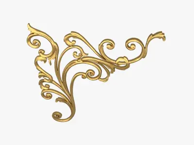 Classic decor ornament 259 3D model