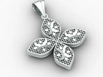 fusion pendant 01 3D print model