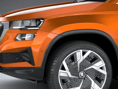 Skoda Karoq 2022 3D model