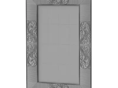 Sarantino wall mirror 3D model