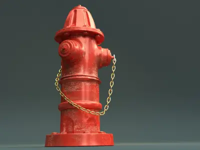 Fire Hydrant 3D model 3D model