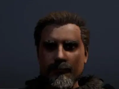 John the Warrior Free low-poly 3D model