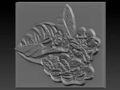 Coffee Beans 3D print model
