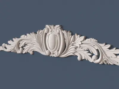 Decorative Onlay 3D model 9