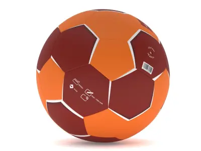 Handball Ball Sport Equipment 3D model