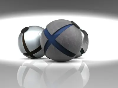 Stylish Ball Free 3D model