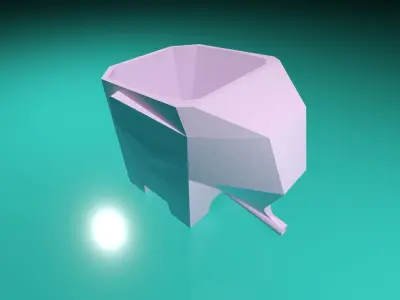 Elephant Drain Holder 3D printable 3D print model