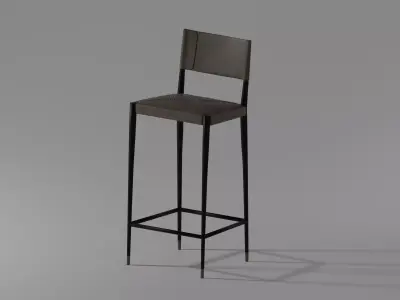 High and low stool Hara by Artefacto 3D model