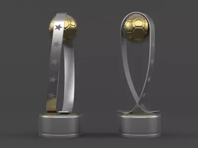 Trophy Cup 3D model 18