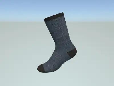 Socks 3D Model  3D model