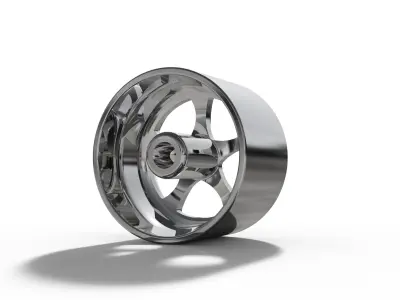 BILLET SPECIALATIES SLG20 - HOLLOWPOINT WHEEL  3D print model