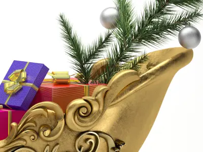 Christmas decor  3D model