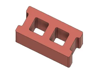 Free Mini Cinder Blocks Free 3D print model