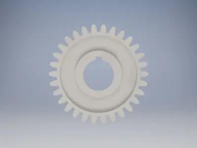 Spur Gear - 3D Mechanical Model 3D print model